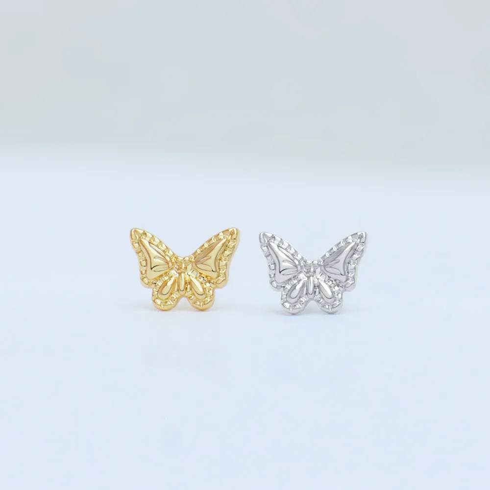 Glamor Butterfly Stud