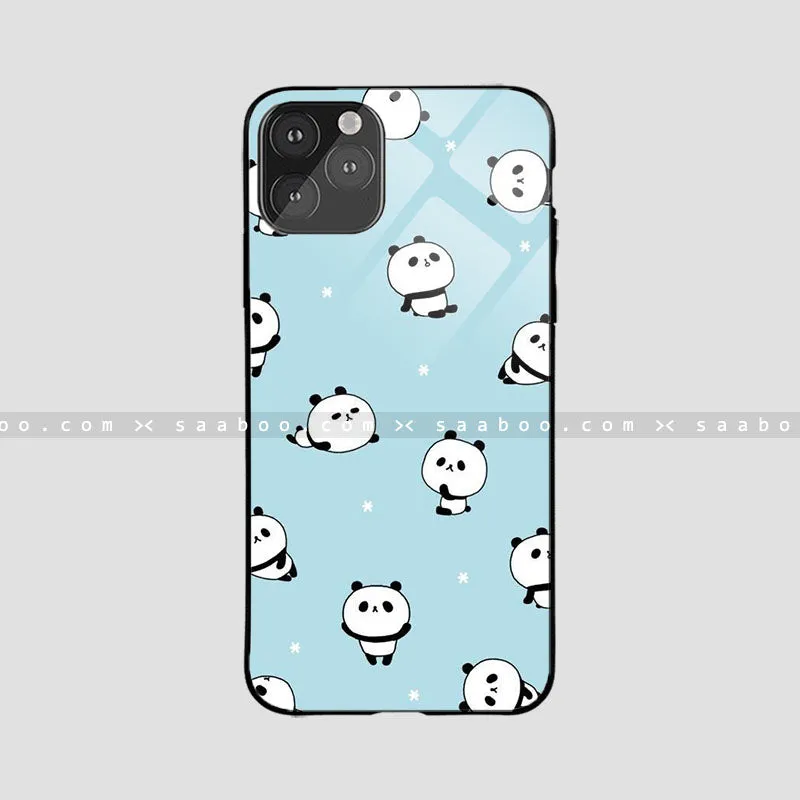 Glass Case With Panda