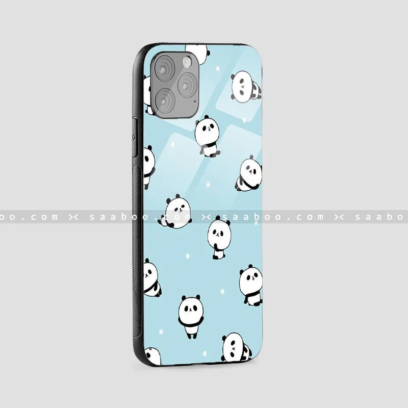 Glass Case With Panda