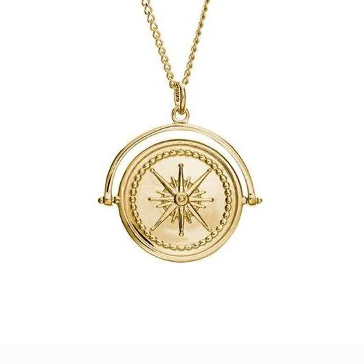 Golden Compass Necklace