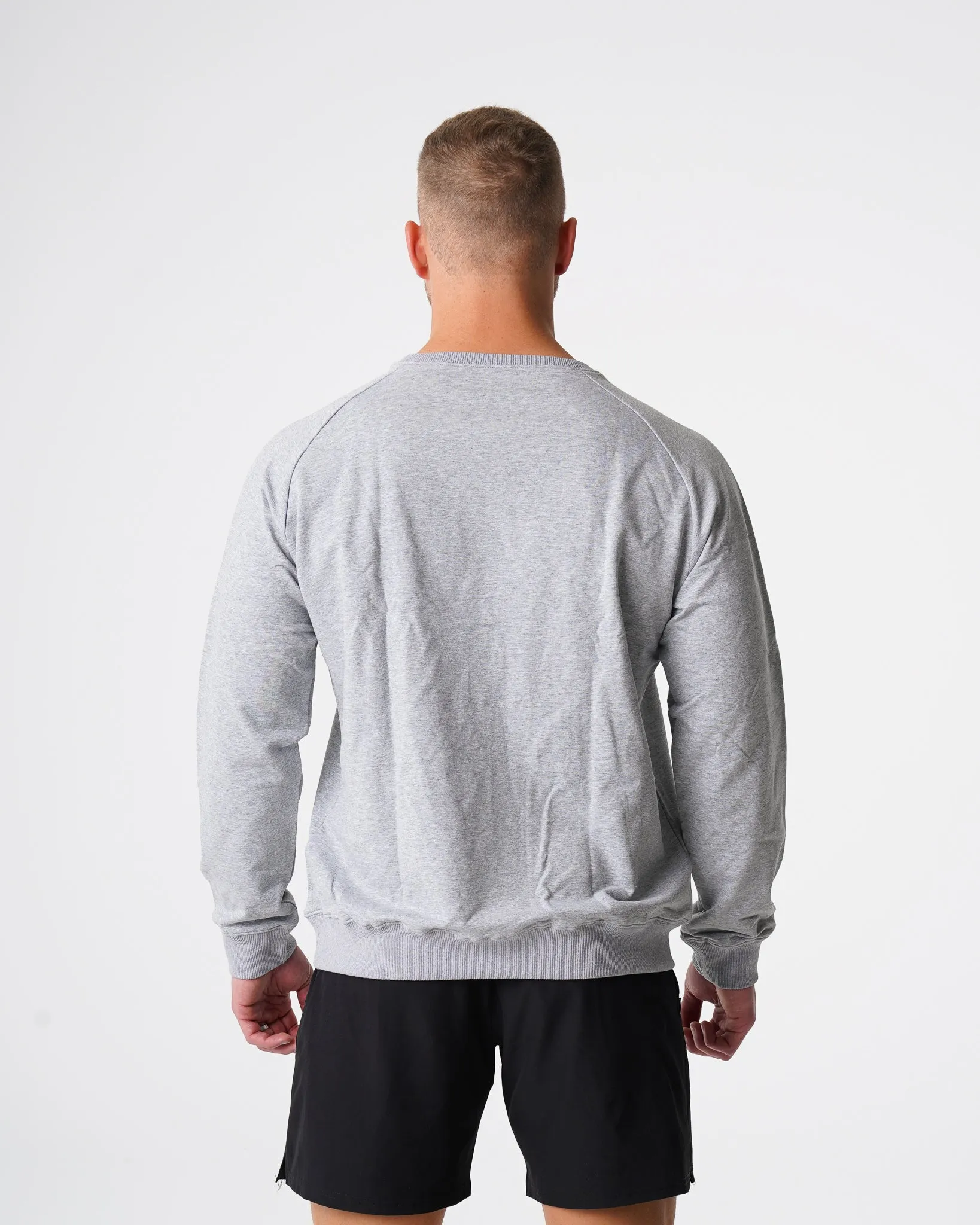 Grey Crew Neck Sweatshirt