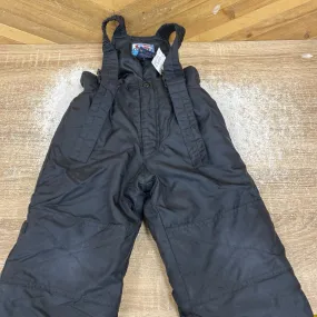 Gusti - Kids Bibbed Snow Pants - MSRP $80: Black-children-3T