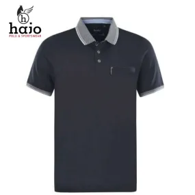 Hajo Stay Fresh Navy Polo Shirt Navy