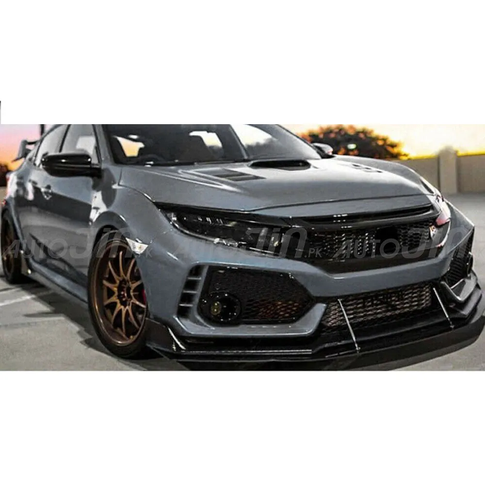 Honda Civic 2016-21 Hood Grill Turbo Style