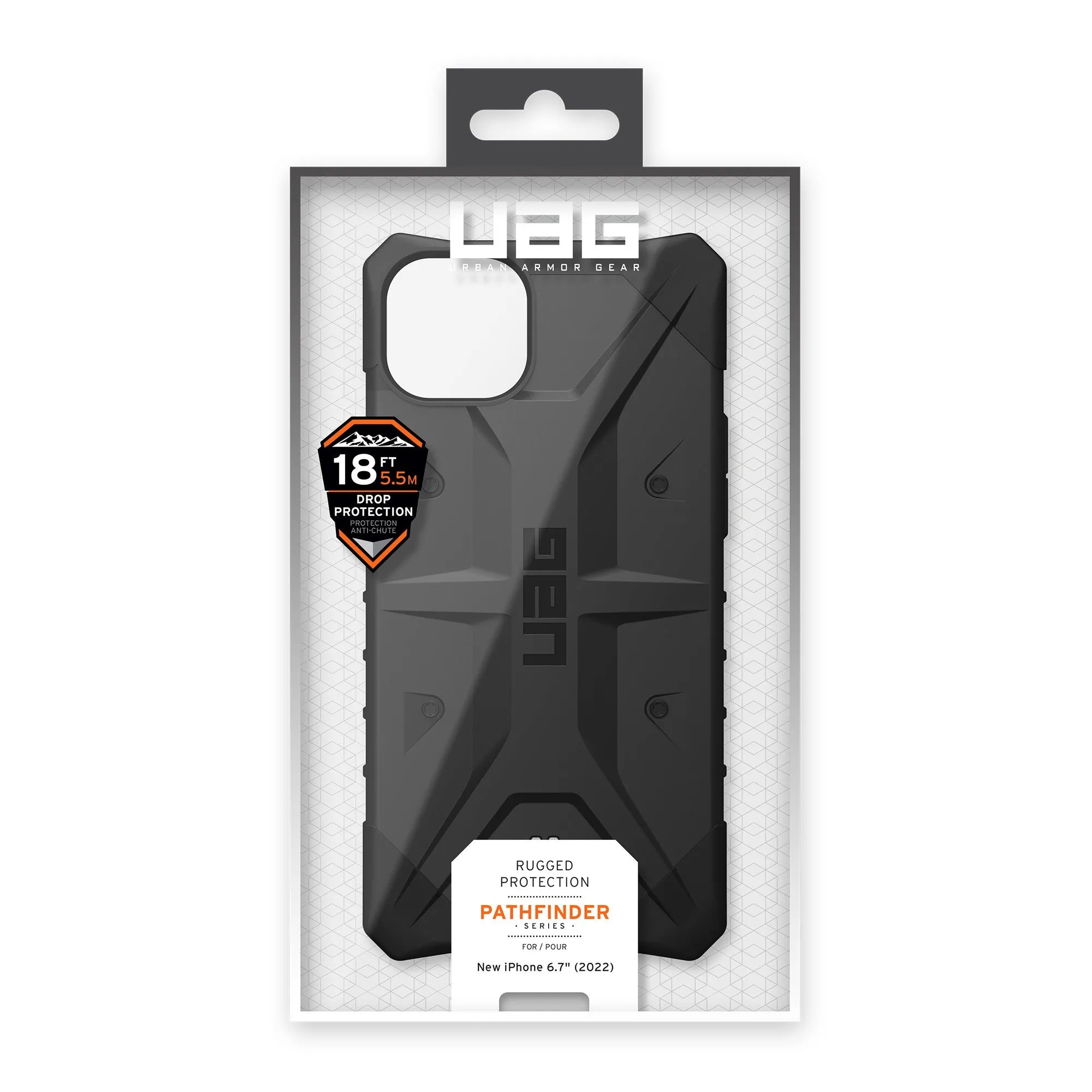 iPhone 14 Plus UAG Pathfinder Case - Black - 15-10168