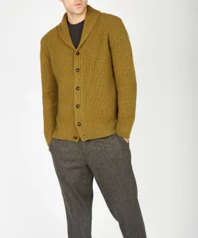 Irish - Luxe Shawl Cardigan - Khaki