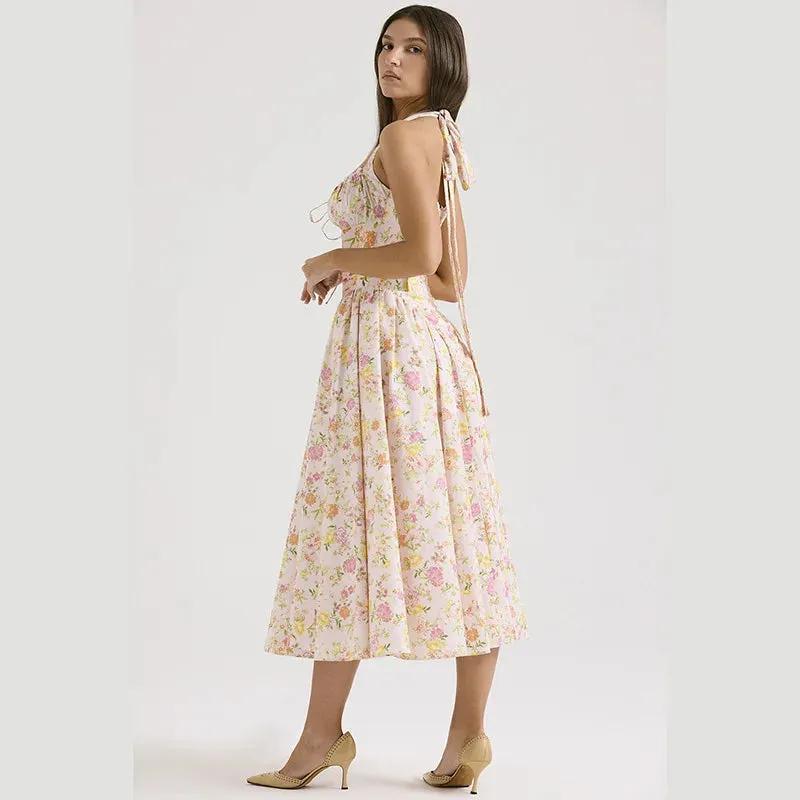 Isolde Floral Midi Dress