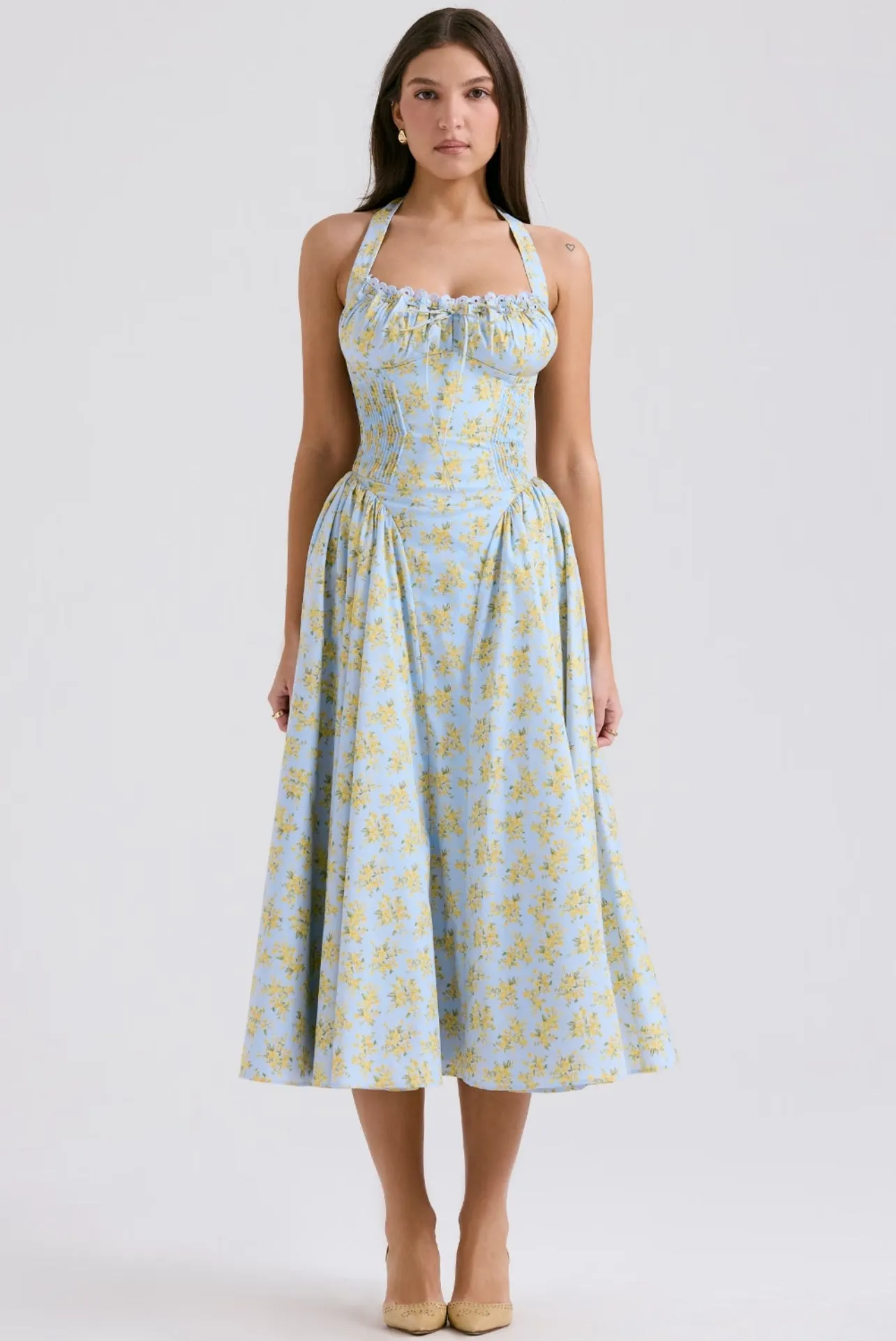 Isolde Floral Midi Dress