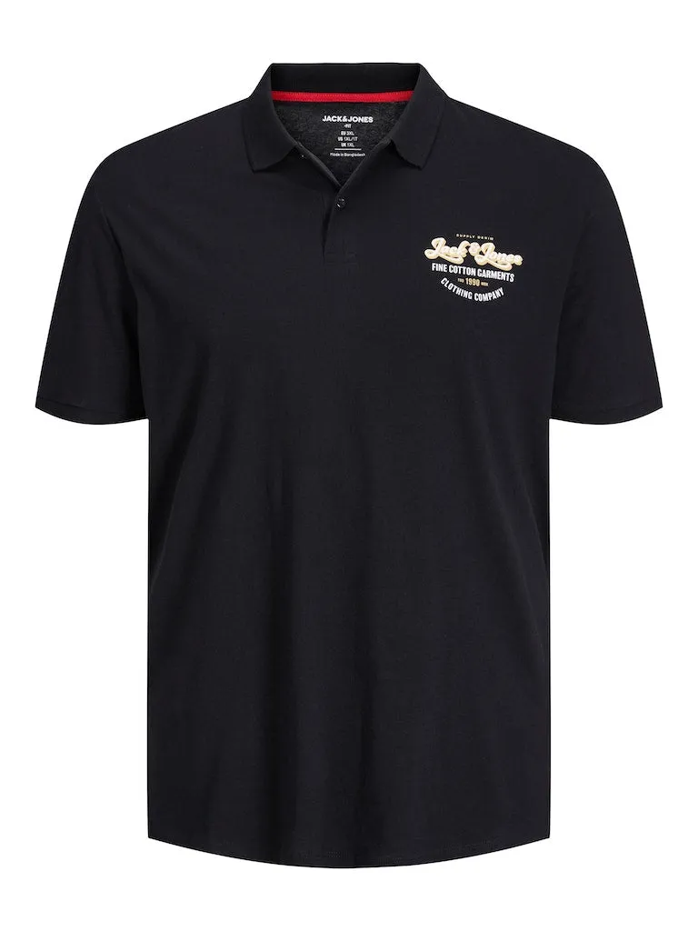 Jack & Jones Andy Black Polo Black