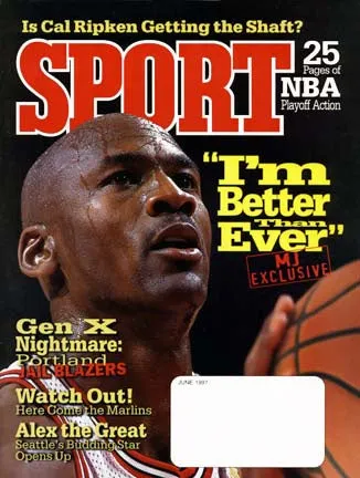 June 1997 Sport Cover (Michael Jordan, Chicago Bulls)