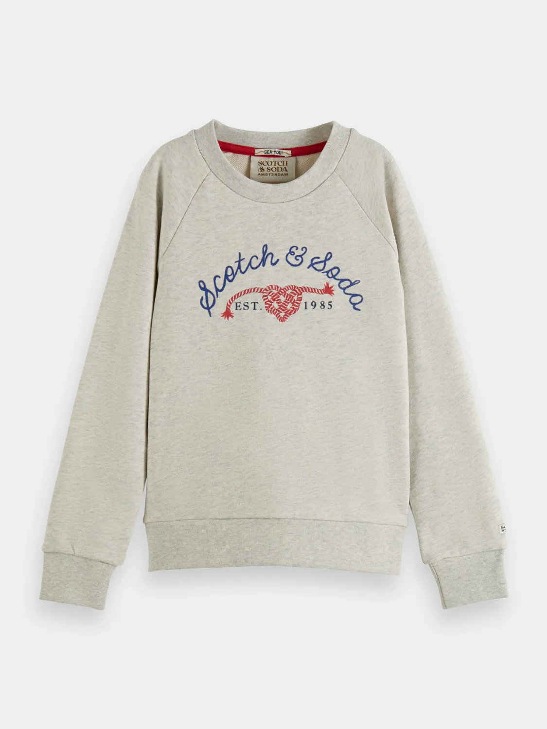 Kids - Regular-fit embroidered sweatshirt