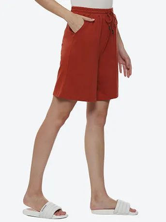 Knack Women's Orange Divided Skirt