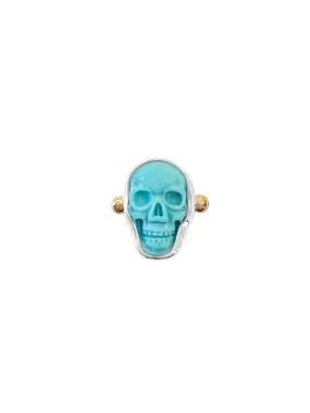 LA Skull Pinkie Ring