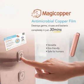 MagiCopper Antimicrobial Copper Film 10 meters (Adhesive Type)