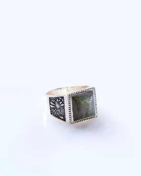 Maple Buick Ring Silver 925 / Labradorite