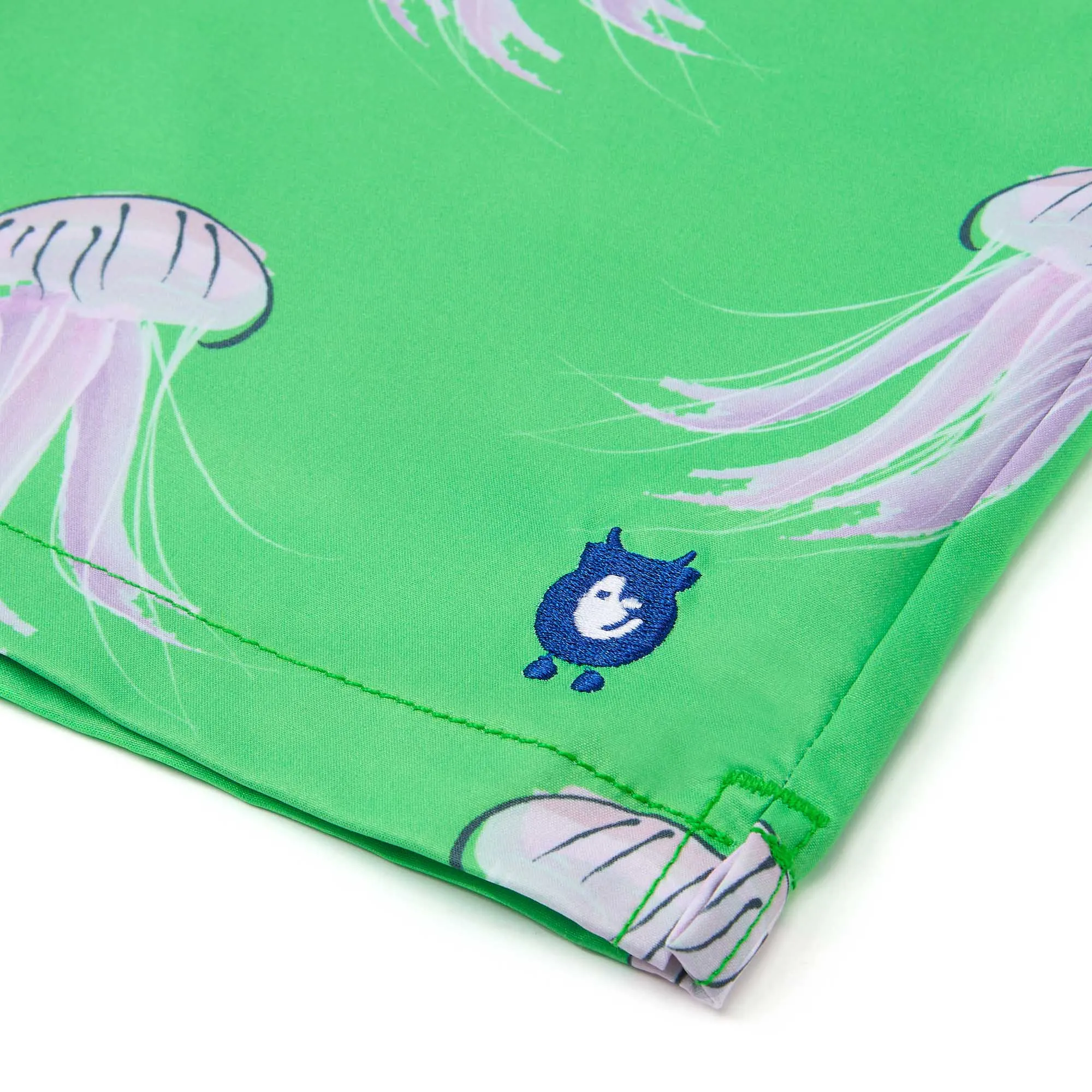 Matching Father & Son Jellyfish Swim Shorts with Waterproof Pocket