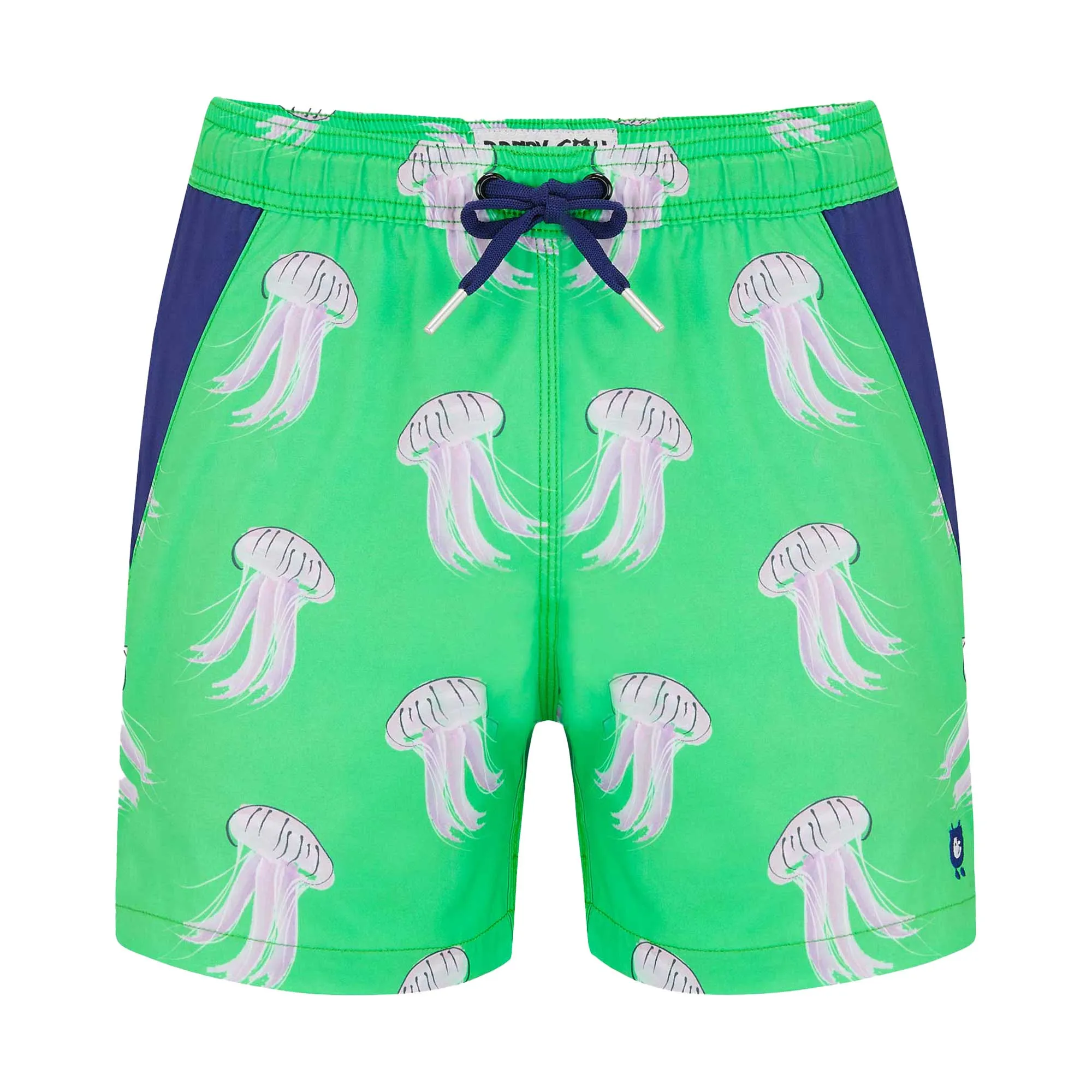 Matching Father & Son Jellyfish Swim Shorts with Waterproof Pocket