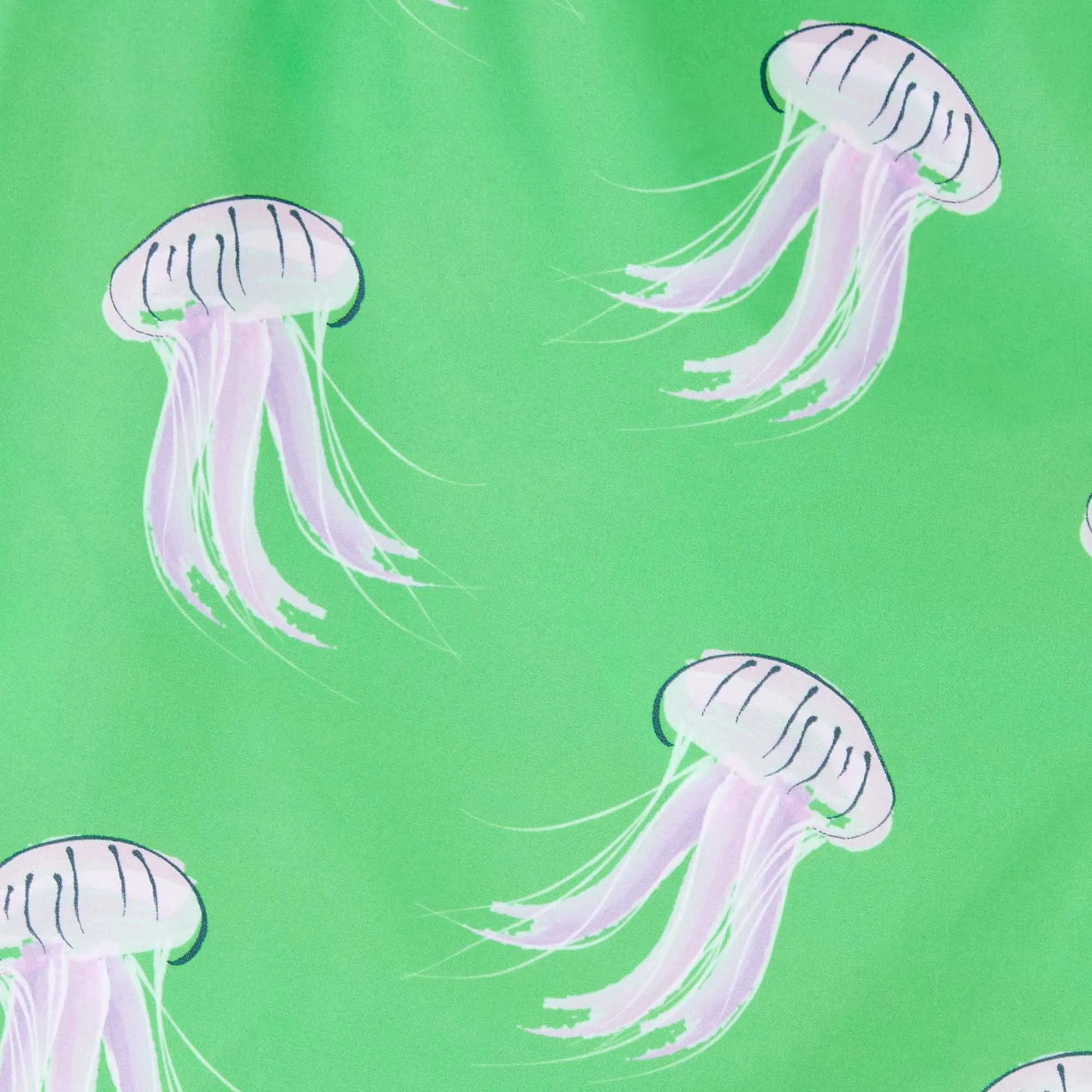 Matching Father & Son Jellyfish Swim Shorts with Waterproof Pocket