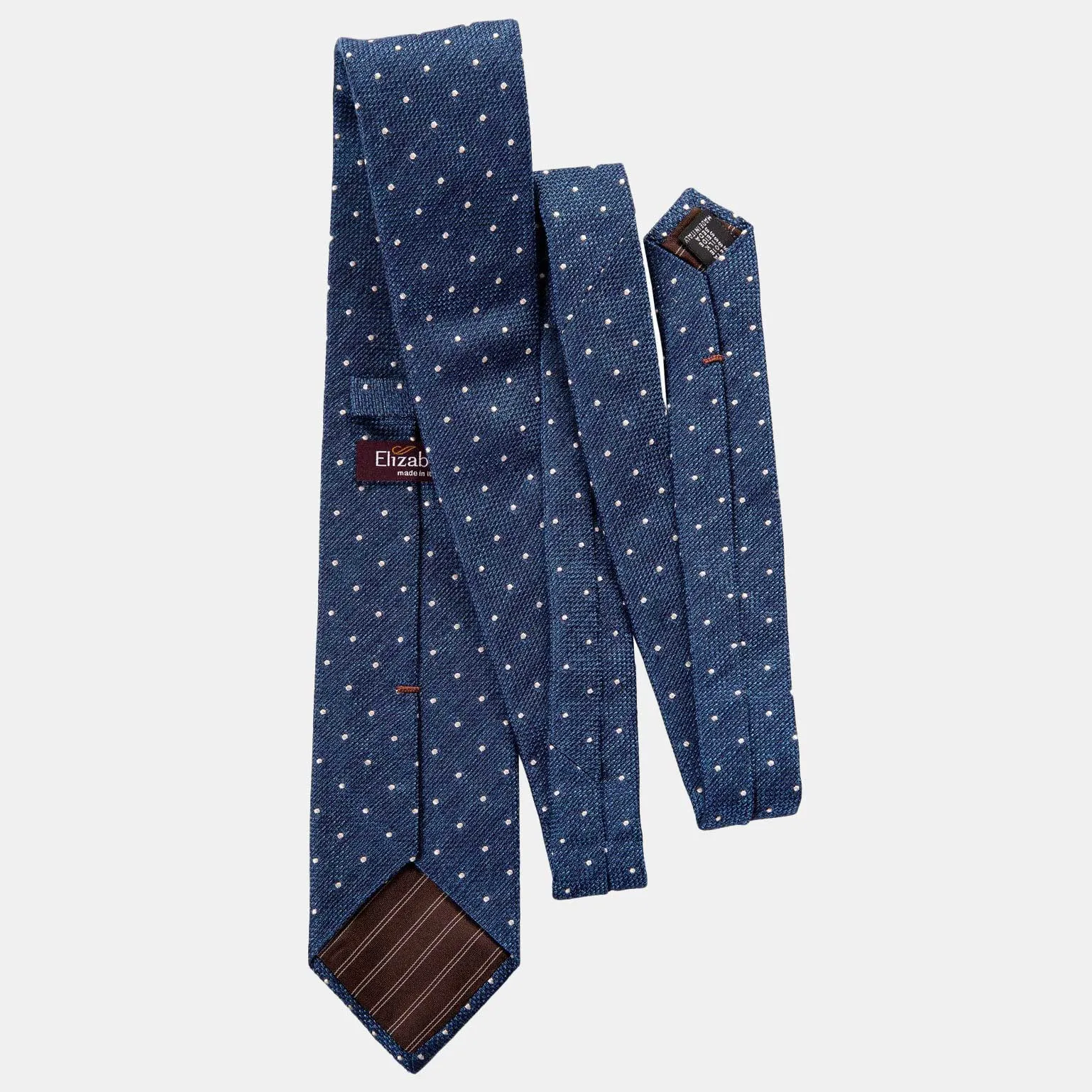 Mattei - Silk Grenadine Tie - Blue