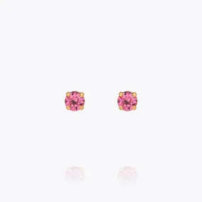 Mini Stud Earrings / Rose