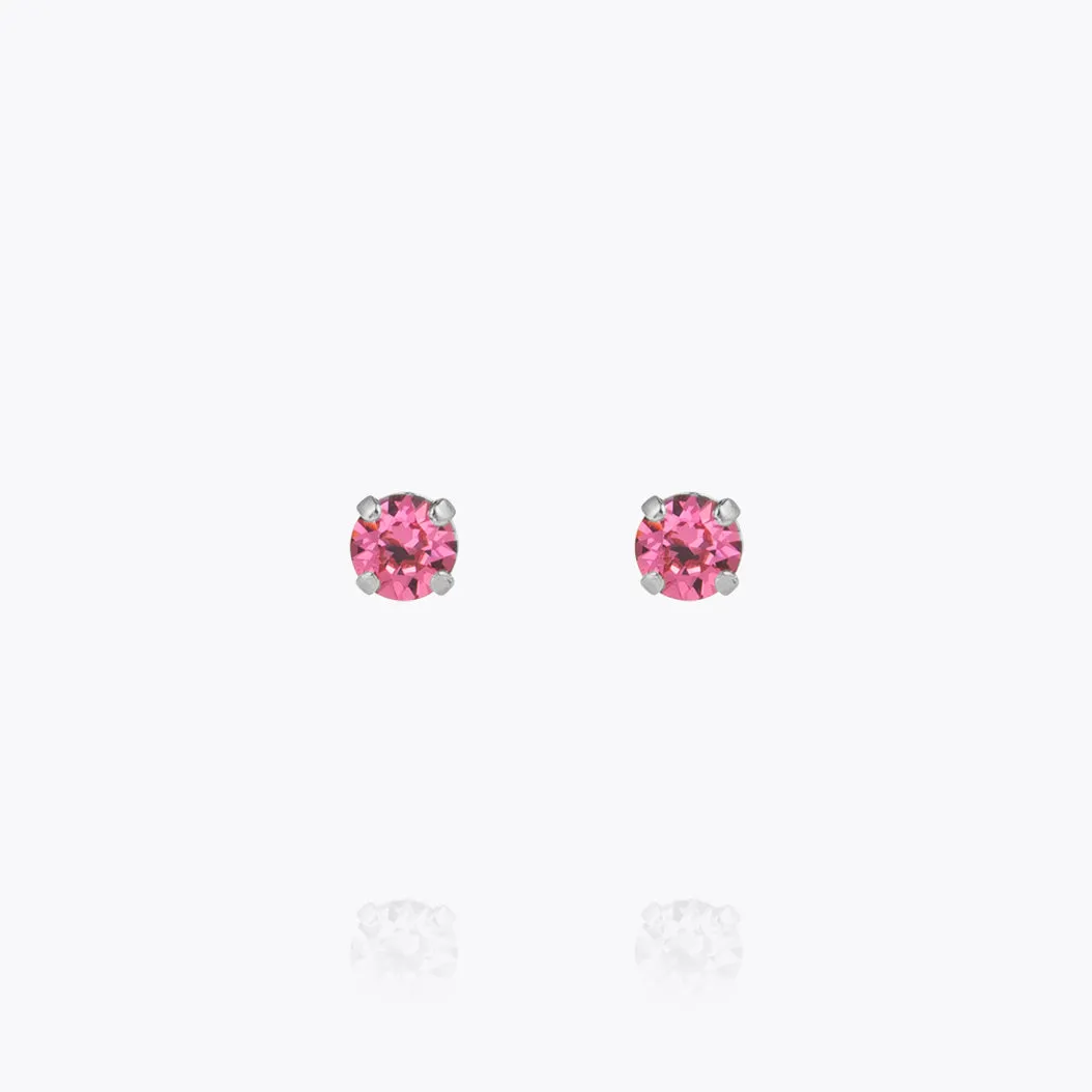 Mini Stud Earrings / Rose