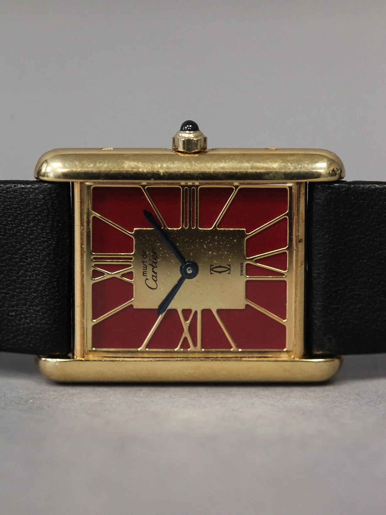 Must de Cartier Tank Red Deco