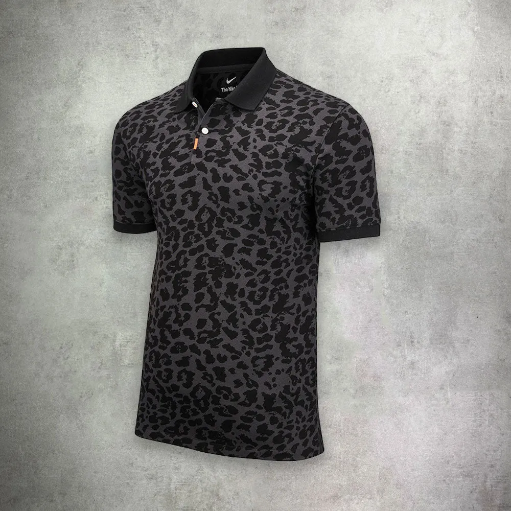 Nike Polo Primal Print slim Black