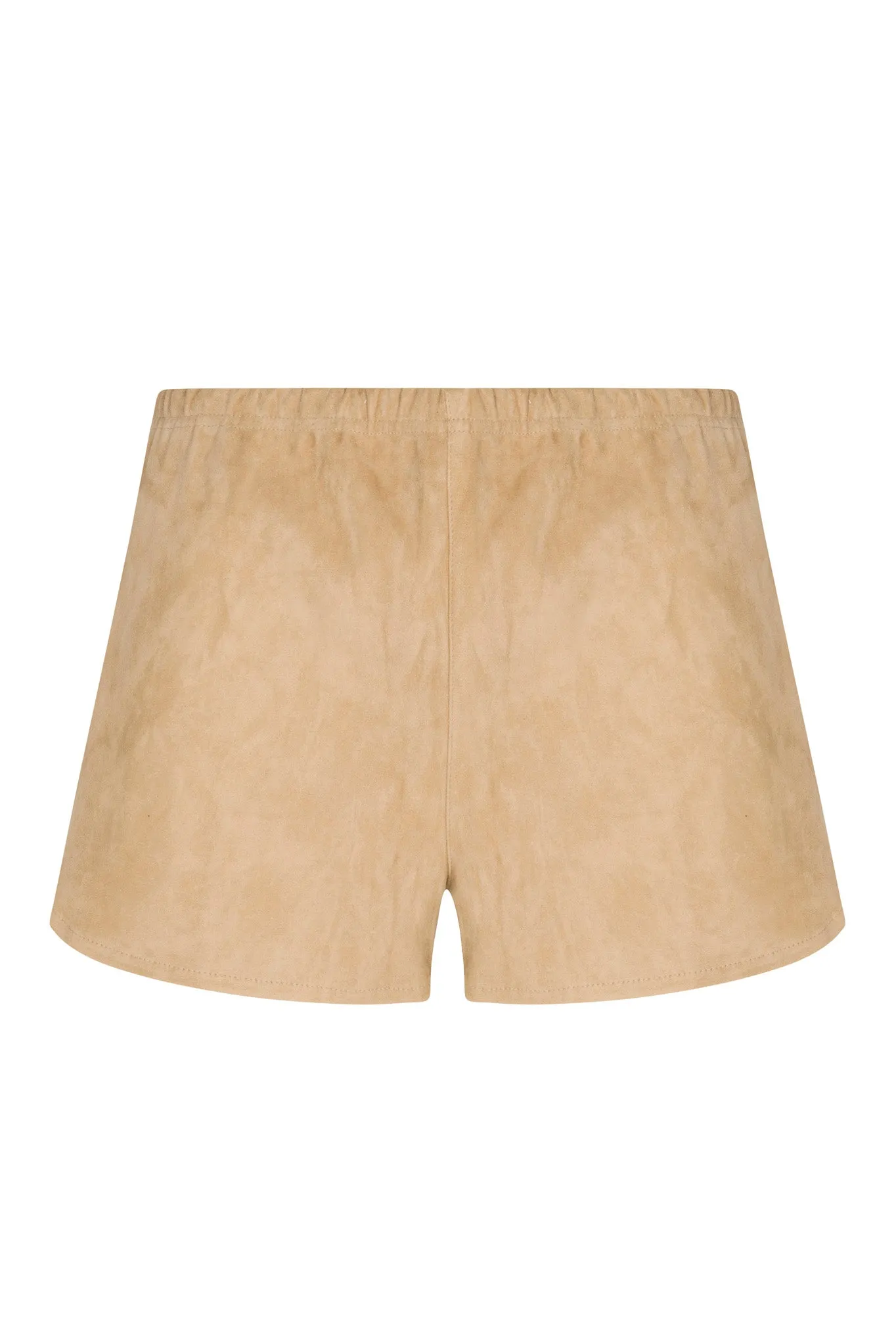 Noix Suede Slip On Shorts