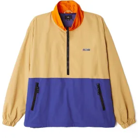 Obey Tucker Anorak Jacket Almond