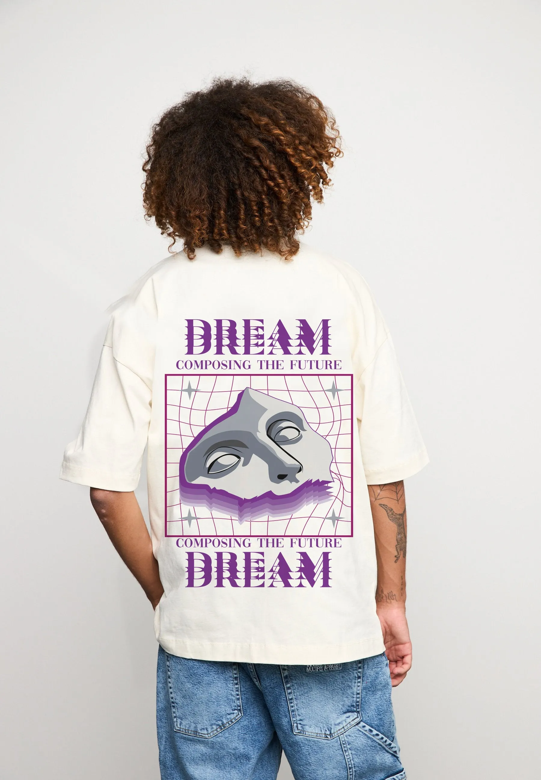 OFF White Premium Relaxed Fit T-shirt - Dream