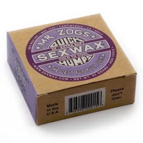 PARAFINA SEX WAX EXTRA SOFT COLD PARA AGUAS FRÍAS LILA