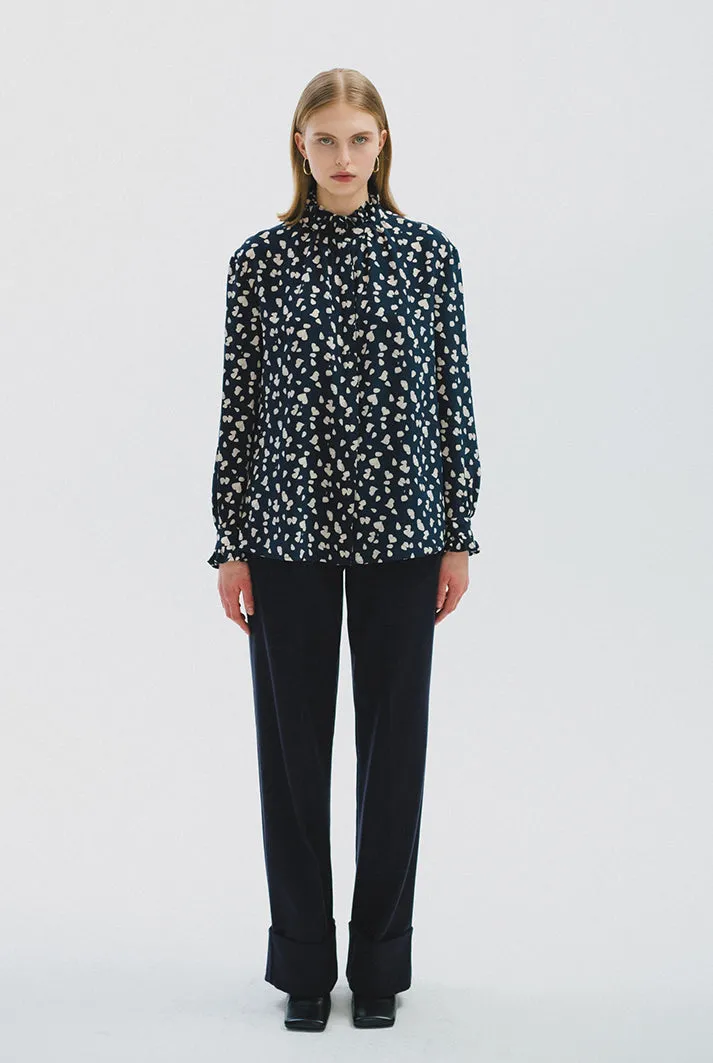 Poet Floral Blouse | Midnight