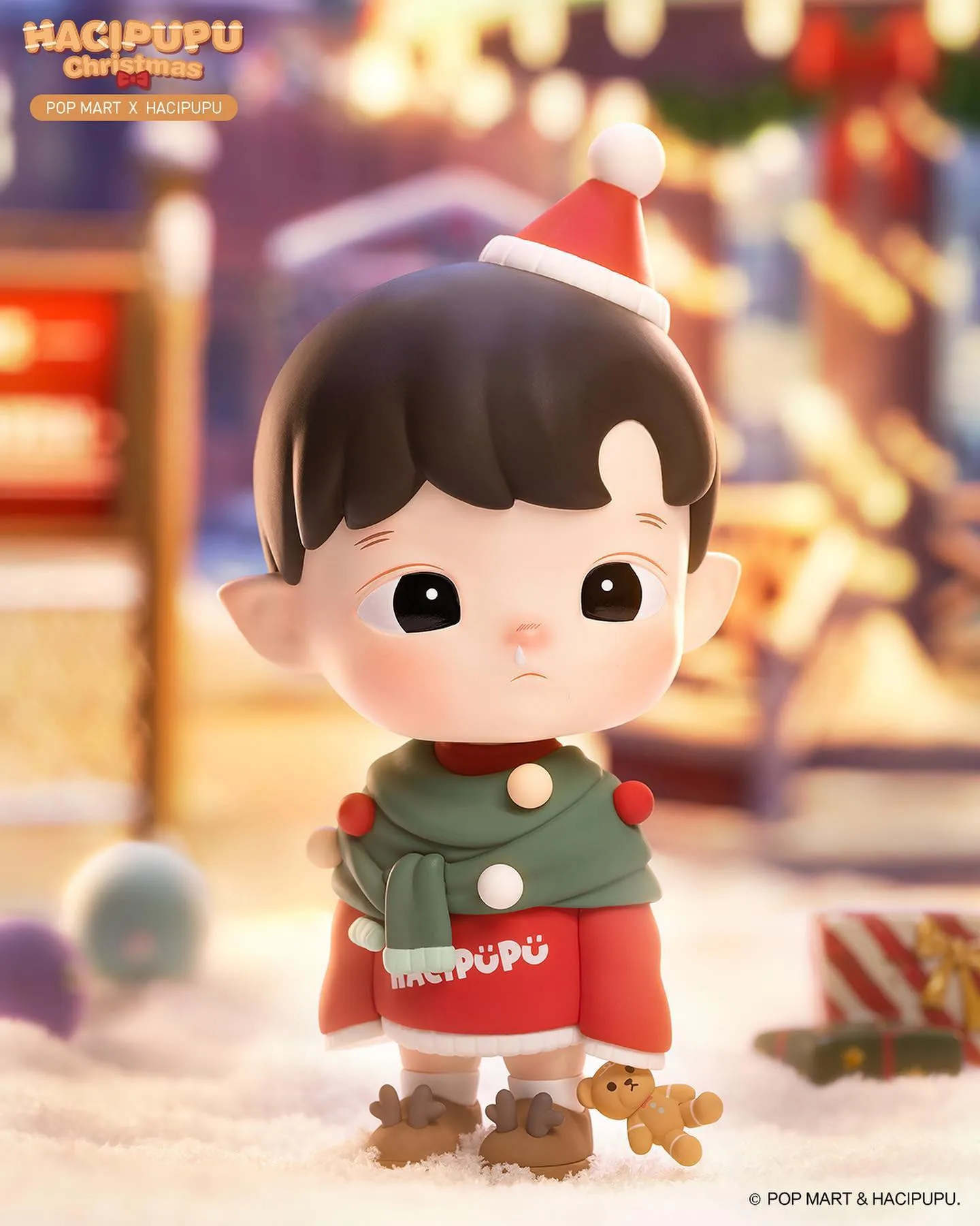 POP MART Hacipupu Christmas Figurine