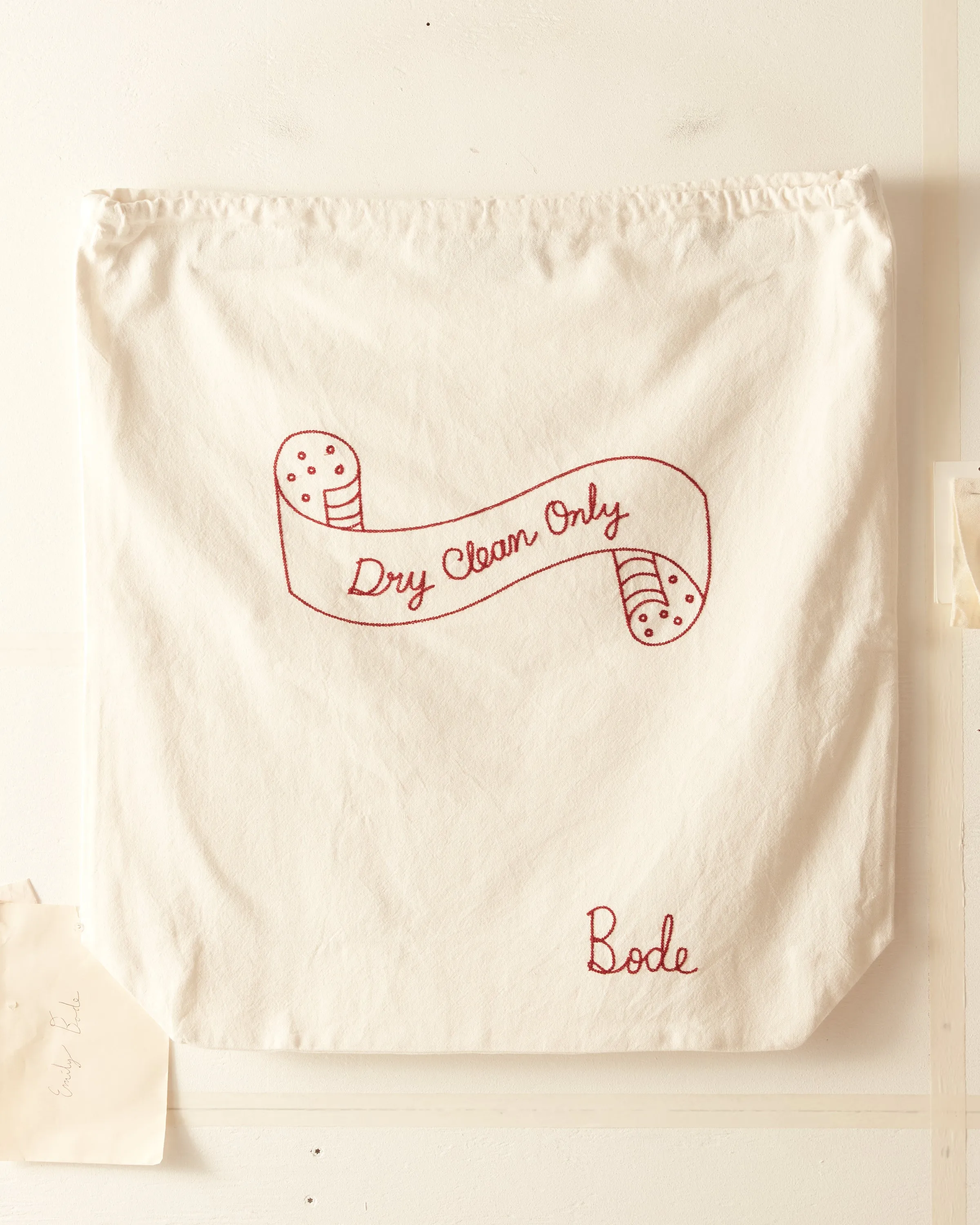 "Dry Clean Only" Laundry Bag - Natural