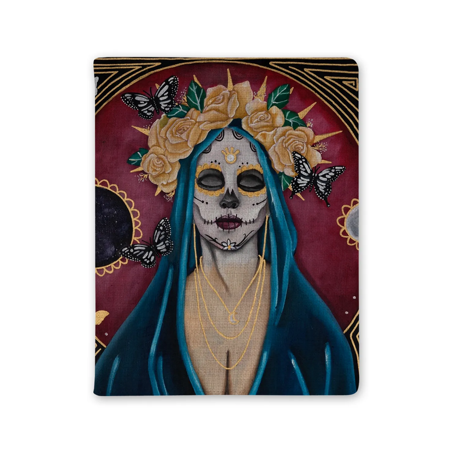 "Reina De las Mariposas" - Linen Notebook