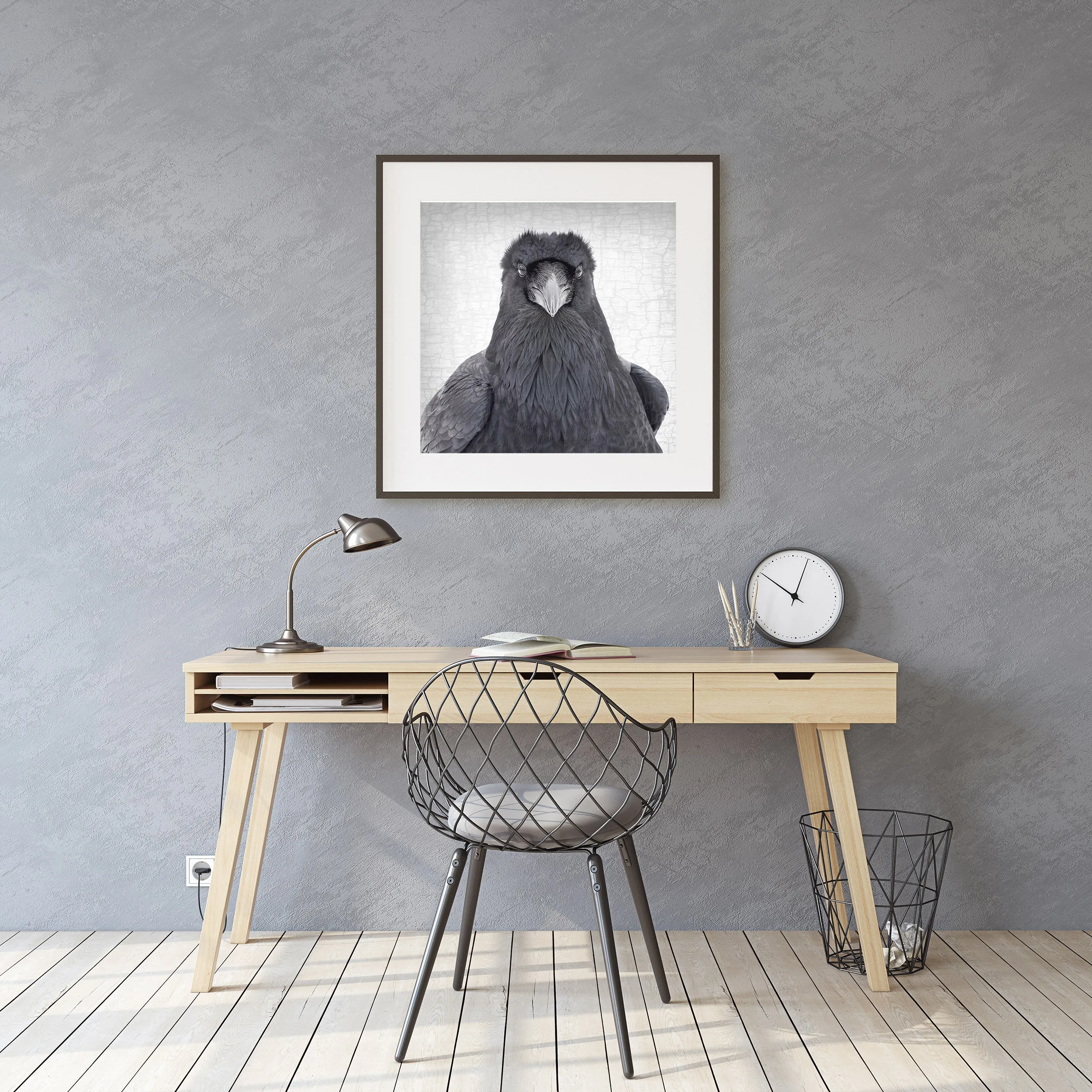 RAVEN CELEBRITY - Fine Art Print, Raven Portrait Series