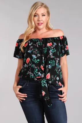 Relaxed Floral Top