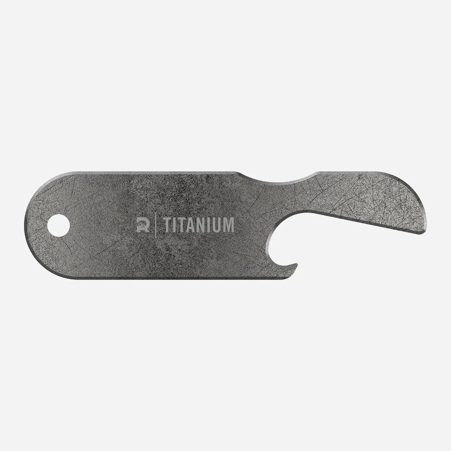 Ridge Keycase Bottle Opener - Stonewashed Titanium