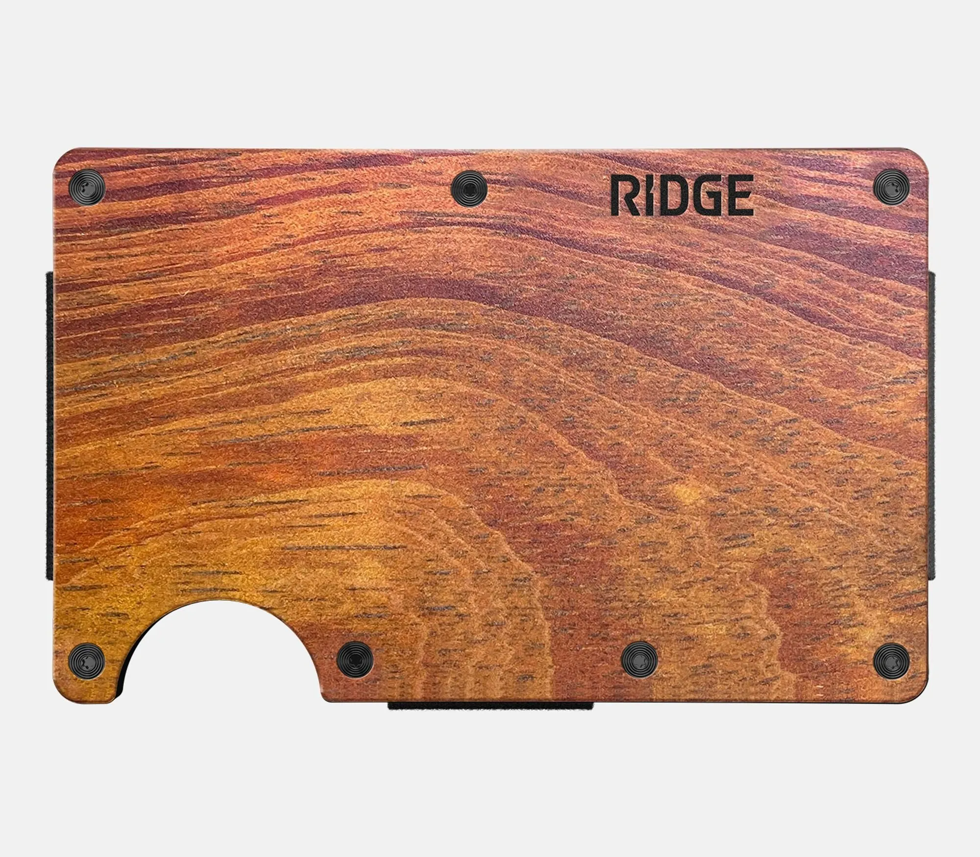 Ridge Wallet - Mopane Wood