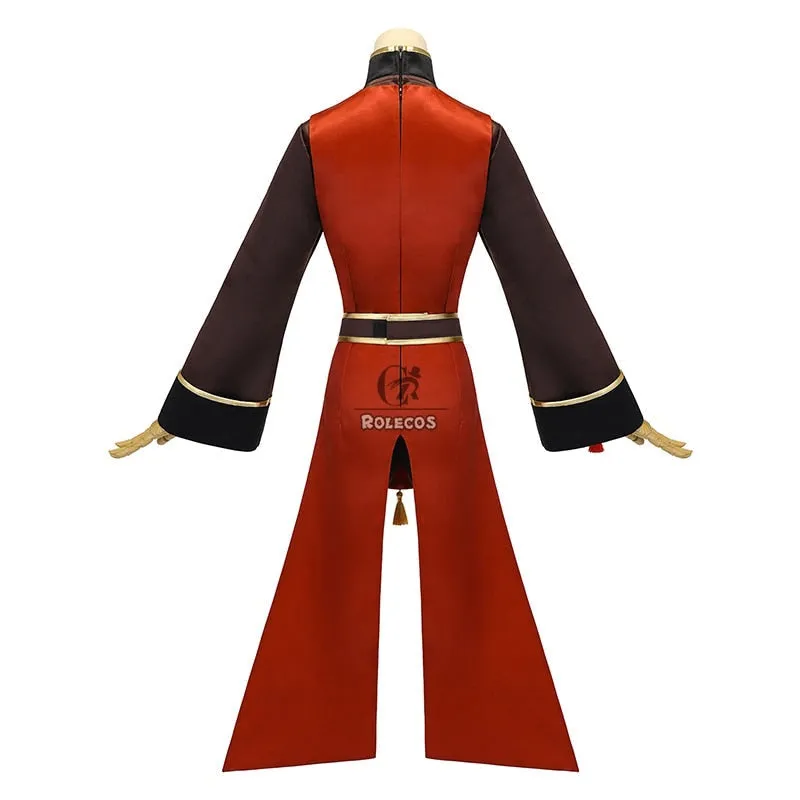 ROLECOS Game Genshin Impact Hutao Cosplay Costume Hu Tao Uniform Cosplay Chinese Style Halloween