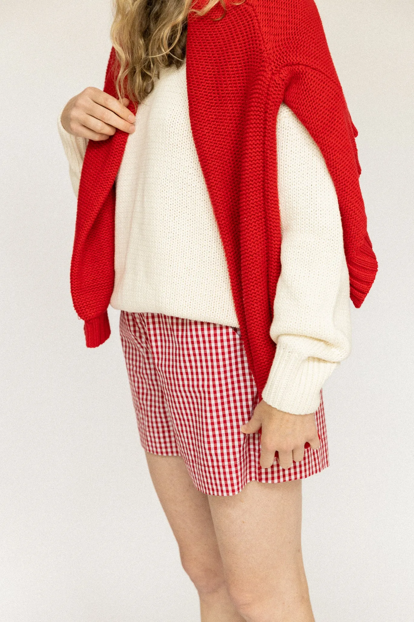 Ruby Shorts | Red Gingham