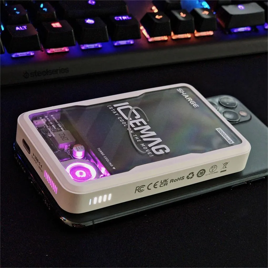 Sharge Icemag (10,000mAh 5A 20W MagSafe)