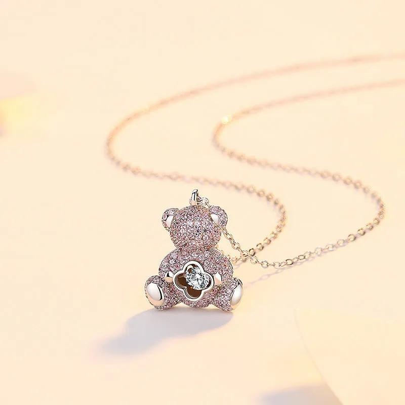 Siciry -Adjustable Bear Necklace