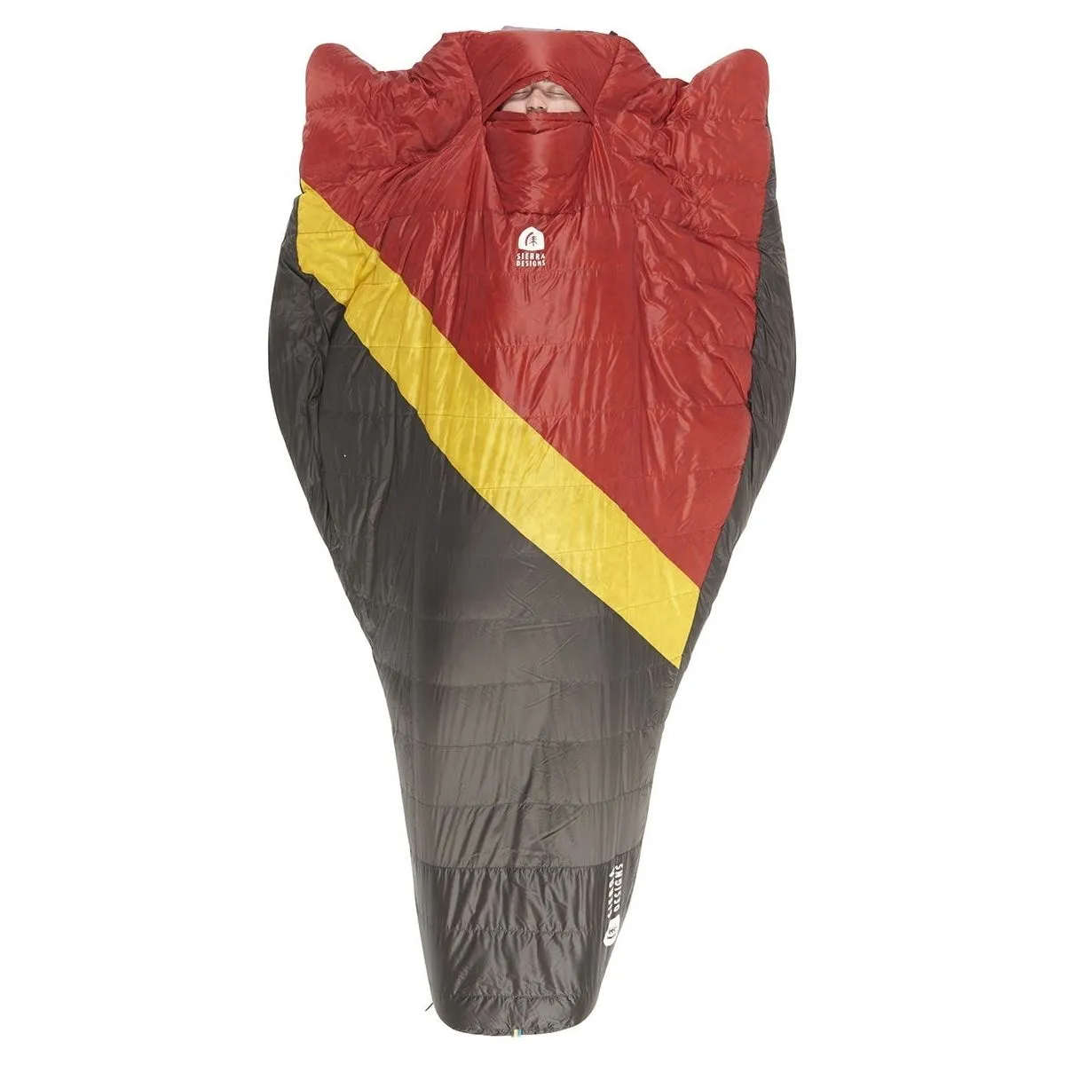 Sierra Designs Nitro Quilt 800F 20° Degree Down Sleeping Bag - Red