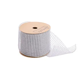 Silver Mesh Ribbon (10m)