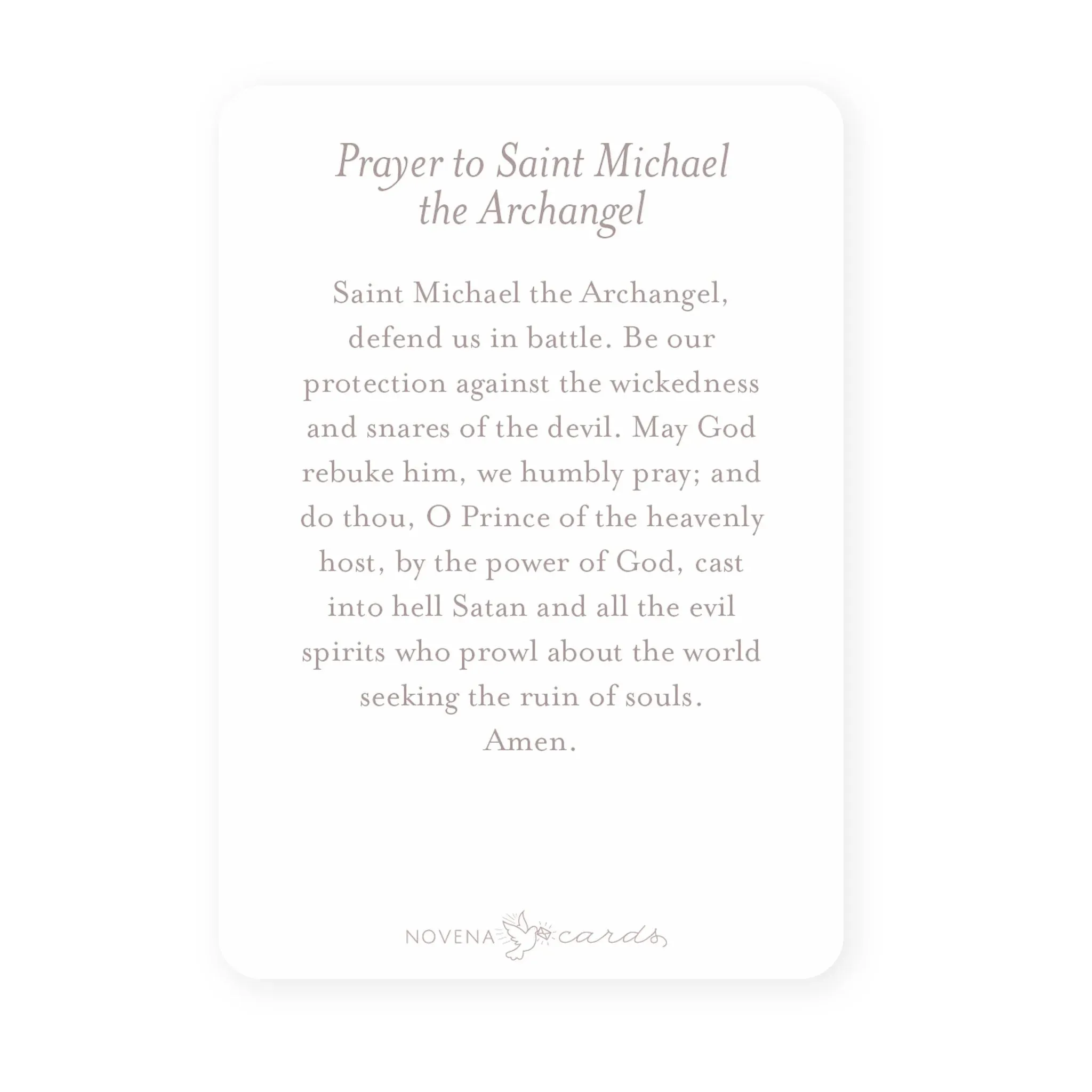 St. Michael the Archangel | Pray for Us | Prayer