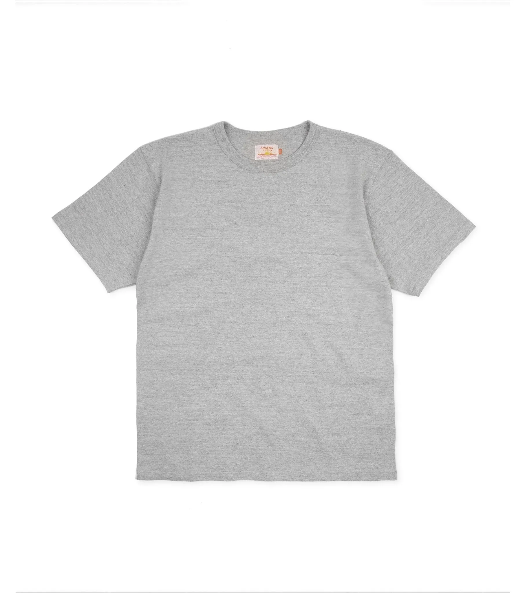 Sunray Sportswear Olawalu Short Sleeve Cotton T-Shirt: Grey Marl