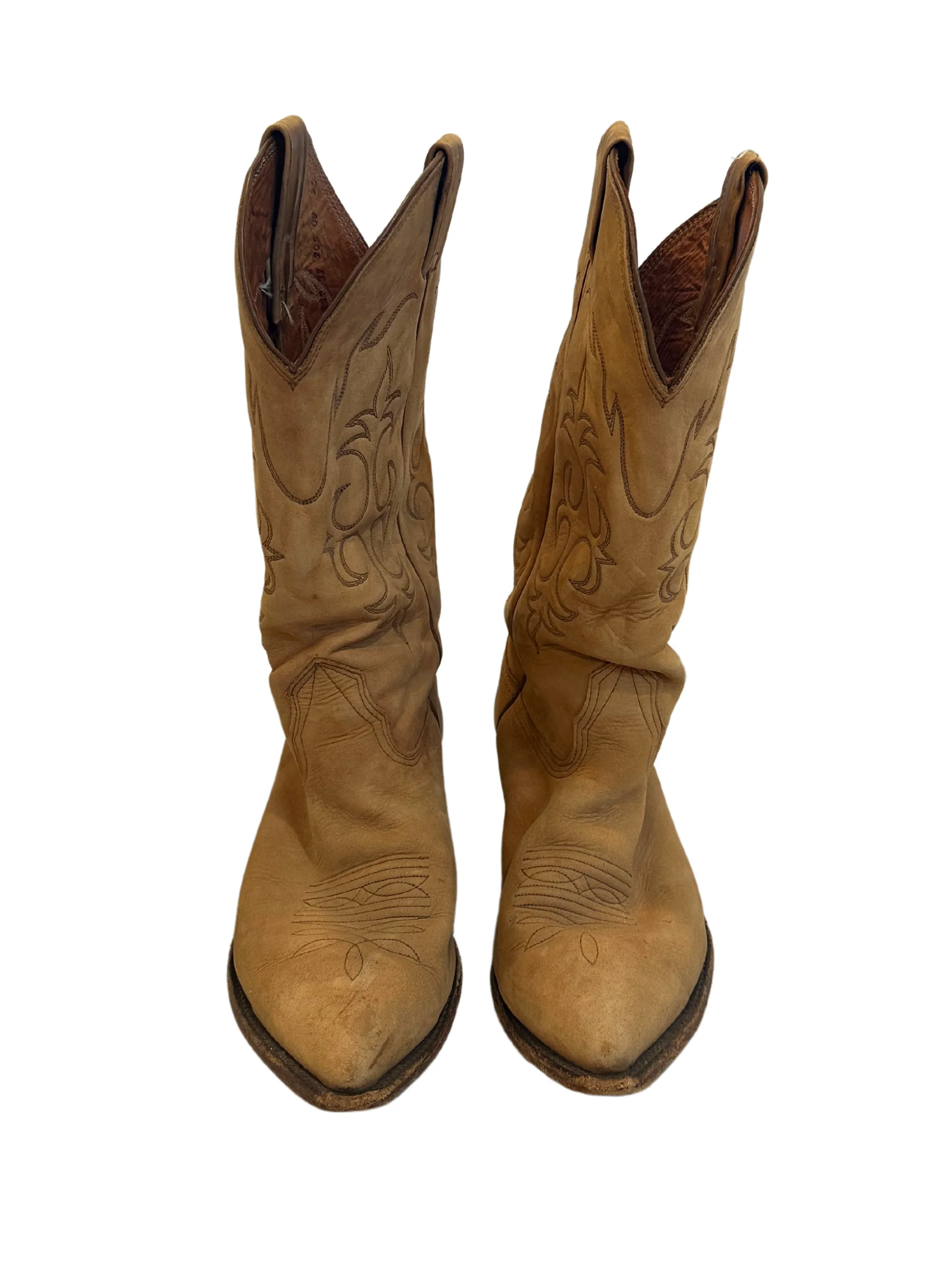 Tan Leather Nocona Boots