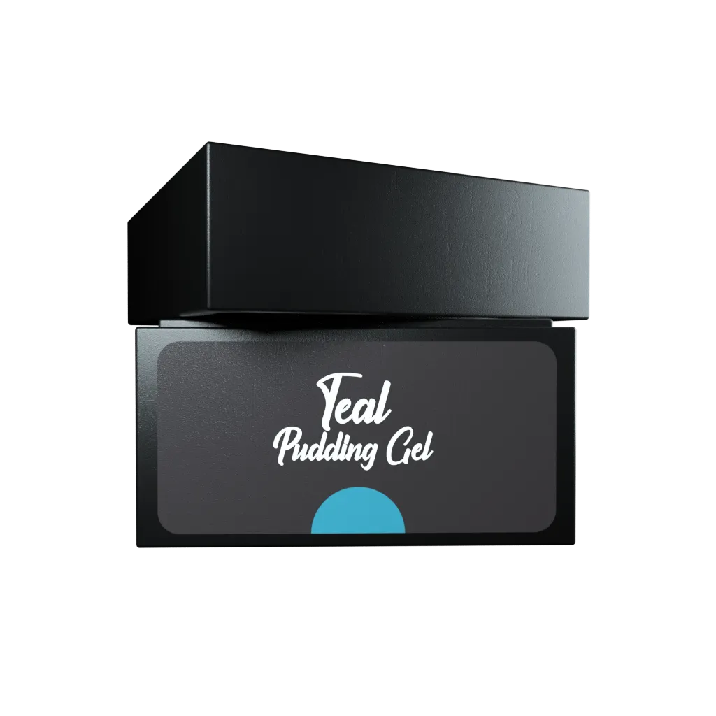 Teal Pudding gel