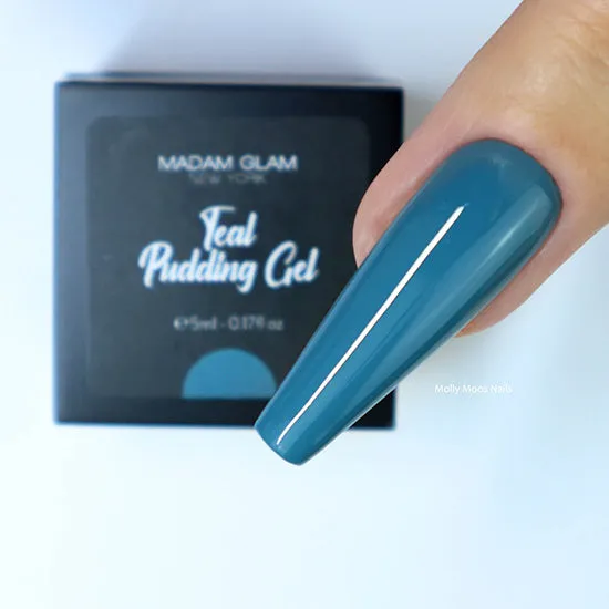 Teal Pudding gel